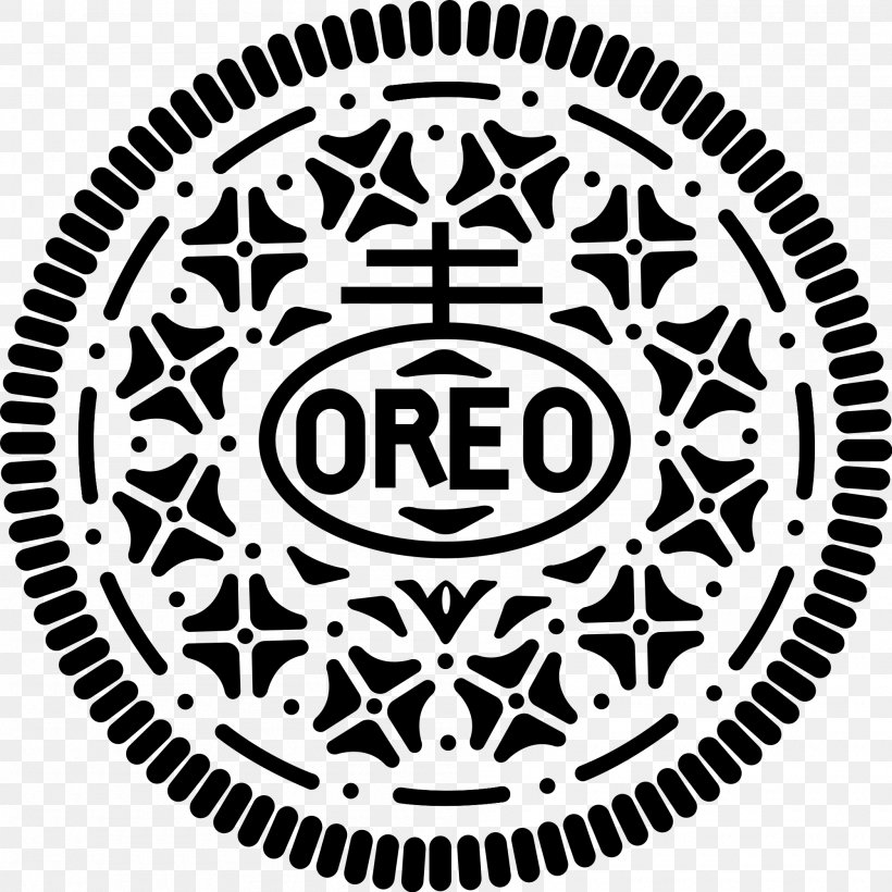 Cream Oreo Clip Art, PNG, 2000x2000px, Cream, Area, Biscuit, Biscuits, Black And White Download Free