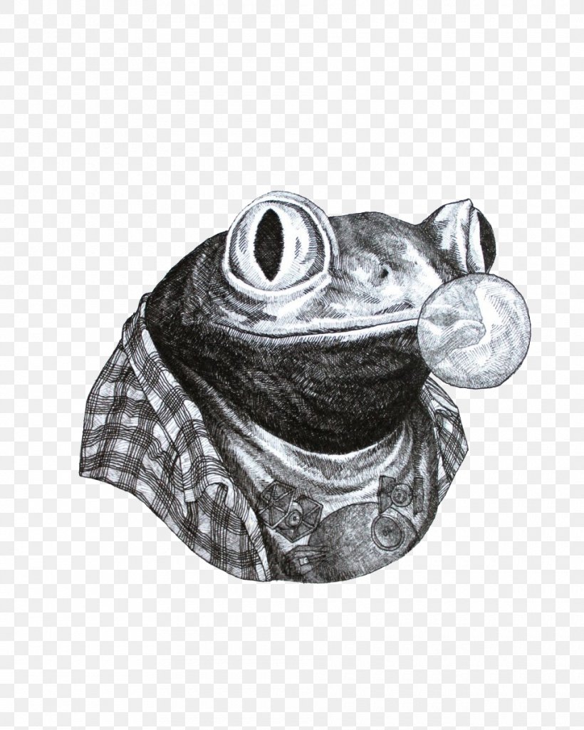 Frog Drawing Illustrator Illustration, PNG, 960x1200px, Frog, Amphibian, Art, Artist, Black And White Download Free
