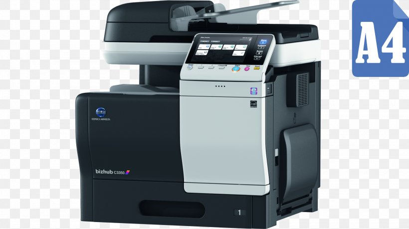 Konica Minolta Multi-function Printer Photocopier, PNG, 1920x1080px, Konica Minolta, Electronic Device, Image Scanner, Inkjet Printing, Konica Download Free