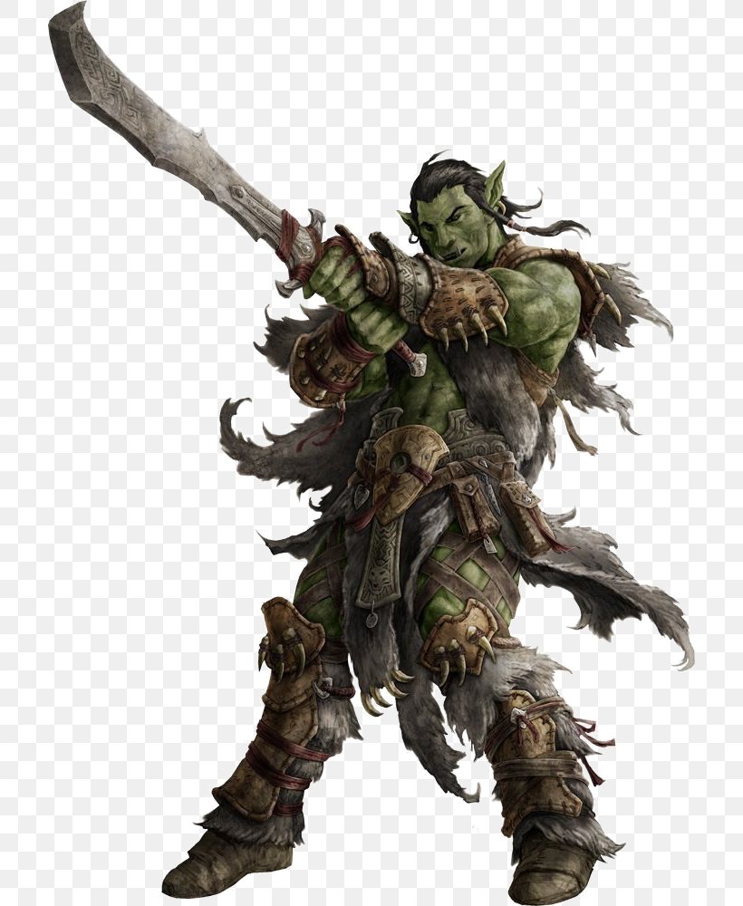 Dungeons & Dragons Pathfinder Roleplaying Game Half-orc Barbarian, PNG, 714x1000px, Dungeons Dragons, Action Figure, Alignment, Barbarian, D20 System Download Free