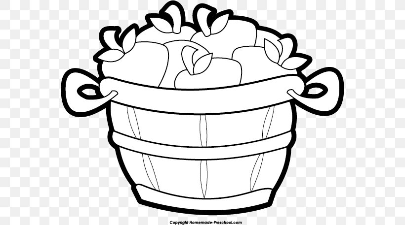 The Basket Of Apples Black And White Clip Art, PNG, 574x457px, Basket Of Apples, Apple, Artwork, Basket, Black And White Download Free