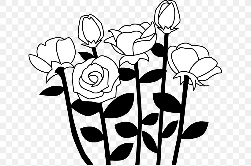 Floral Design Black And White Visual Arts Rose, PNG, 633x542px, Floral Design, Arm, Art, Artwork, Black Download Free