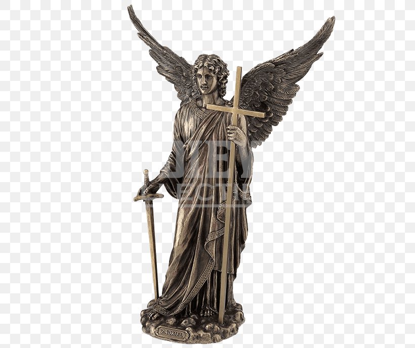 Michael Zadkiel Gabriel Archangel Statue, PNG, 688x688px, Michael, Angel, Archangel, Bronze, Bronze Sculpture Download Free