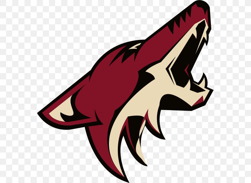 Arizona Coyotes National Hockey League Ice Hockey Minnesota Wild 2018–19 NHL Season, PNG, 577x600px, Arizona Coyotes, Arizona, Art, Artwork, Black Download Free