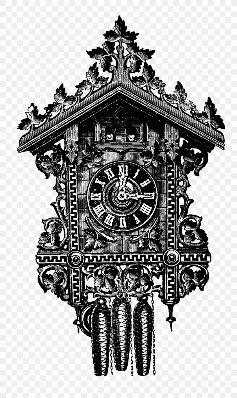 Black And White Monochrome Photography Visual Arts, PNG, 952x1600px, Black And White, Clock, Cuckoo Clock, Furniture, Home Accessories Download Free