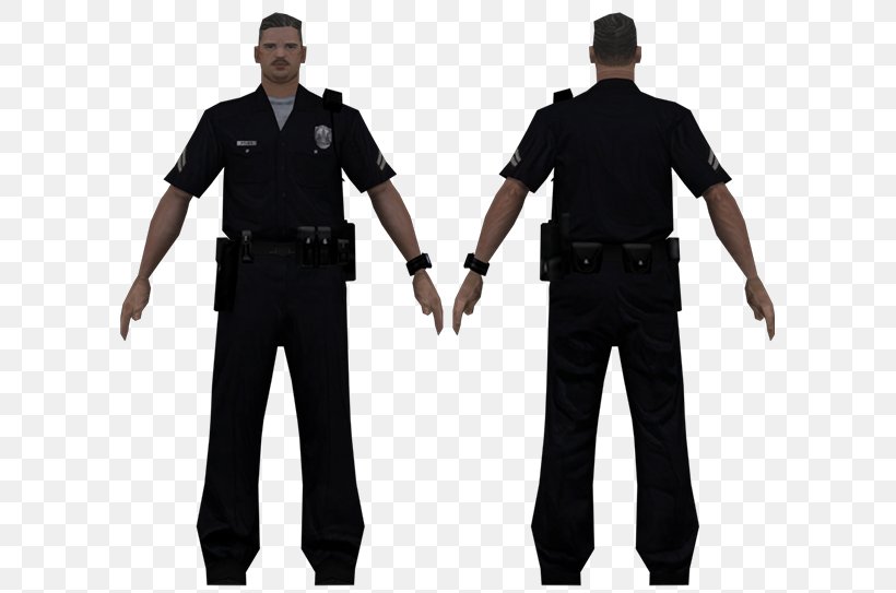 Grand Theft Auto: San Andreas Los Angeles Police Department San Andreas Multiplayer Police Officer, PNG, 600x543px, Grand Theft Auto San Andreas, Costume, Grand Theft Auto, Joint, Los Angeles Police Department Download Free