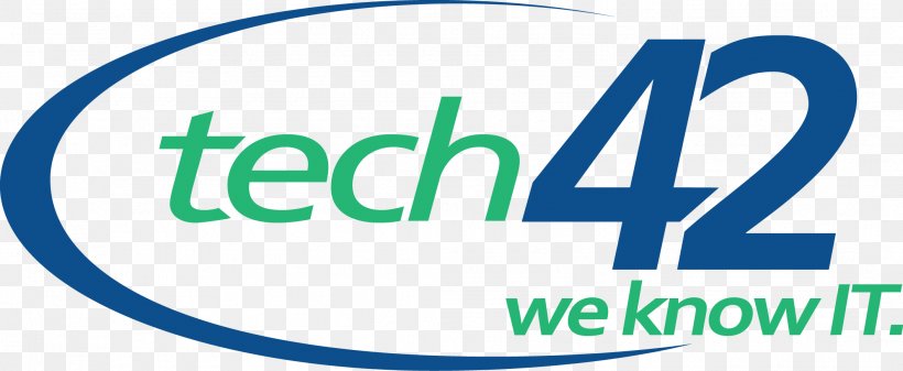 Tech42 LLC. Organization Business Service Logo, PNG, 2111x868px, Organization, Advertising, Area, Blue, Brand Download Free