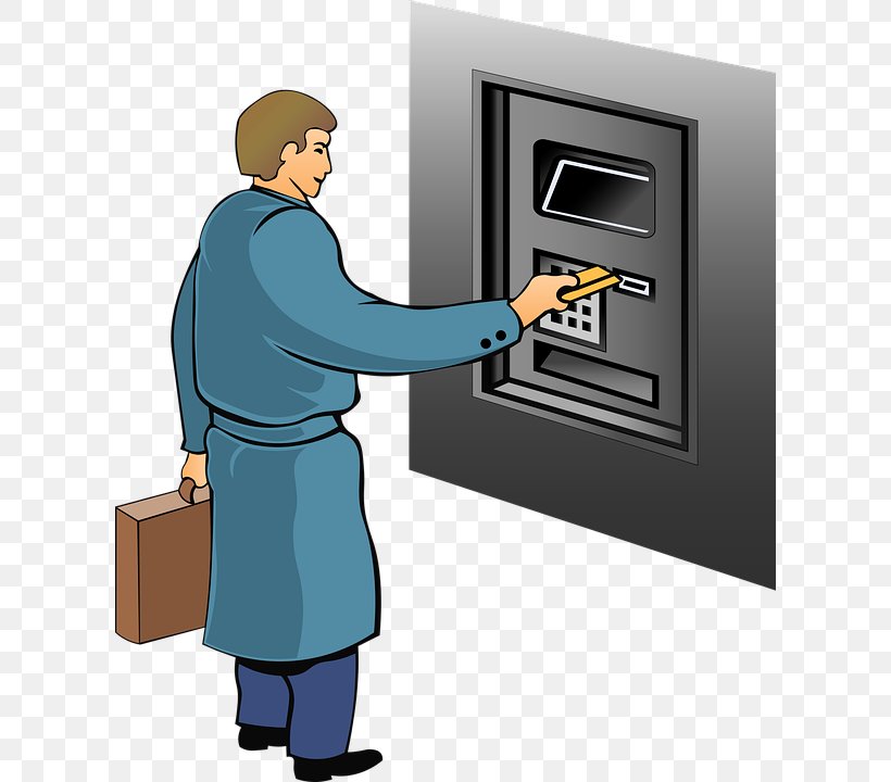 Automated Teller Machine ATM Card Debit Card State Bank Of India, PNG, 608x720px, Automated Teller Machine, Atm Card, Bank, Bank Account, Cartoon Download Free