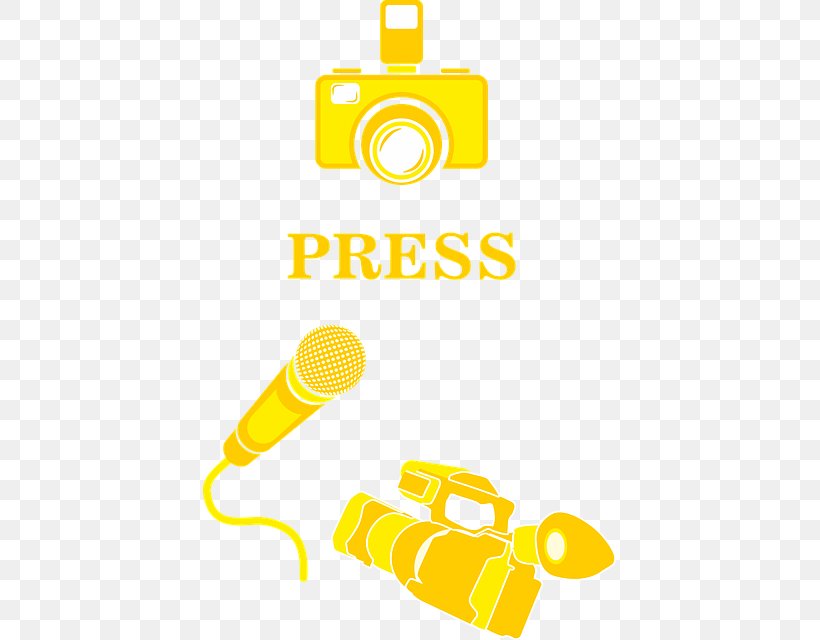 Microphone Clip Art Photograph, PNG, 413x640px, Microphone, Interview, Reporter, Yellow Download Free