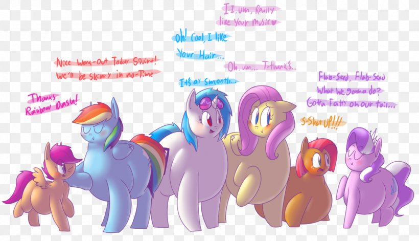 Pony Rainbow Dash Fluttershy Derpy Hooves Babs Seed, PNG, 1280x736px, Pony, Adipose Tissue, Art, Babs Seed, Cartoon Download Free