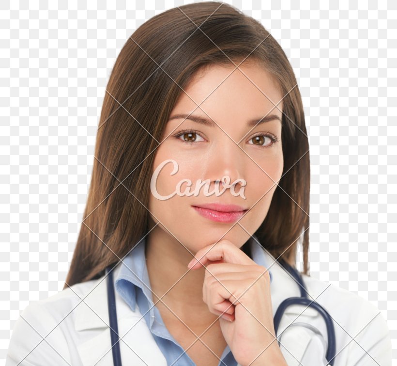 Stock Photography Physician Royalty-free Female, PNG, 800x755px, Stock Photography, Brown Hair, Call Centre, Cheek, Chin Download Free