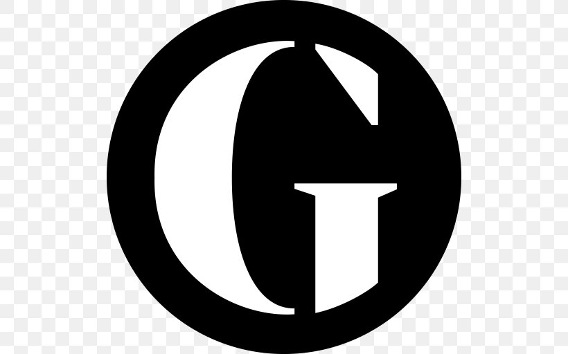 The Guardian Guardian Media Group TheGuardian.com News Journalism, PNG, 512x512px, Guardian, Area, Black And White, Brand, Breaking News Download Free