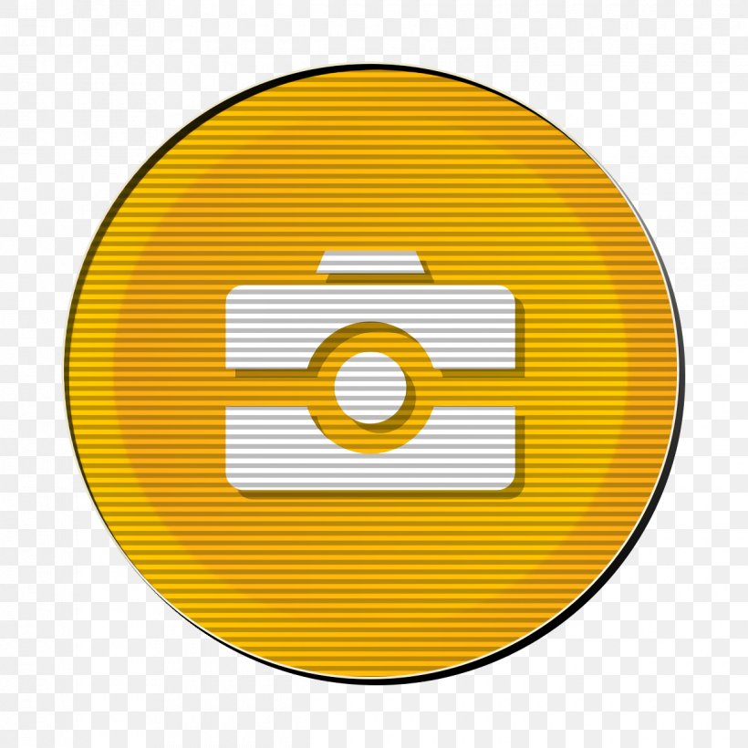 Yellow Circle Symbol Line Icon, PNG, 1240x1240px, Camera Icon, Device Icon, Digital Icon, Hipster Icon, Logo Download Free