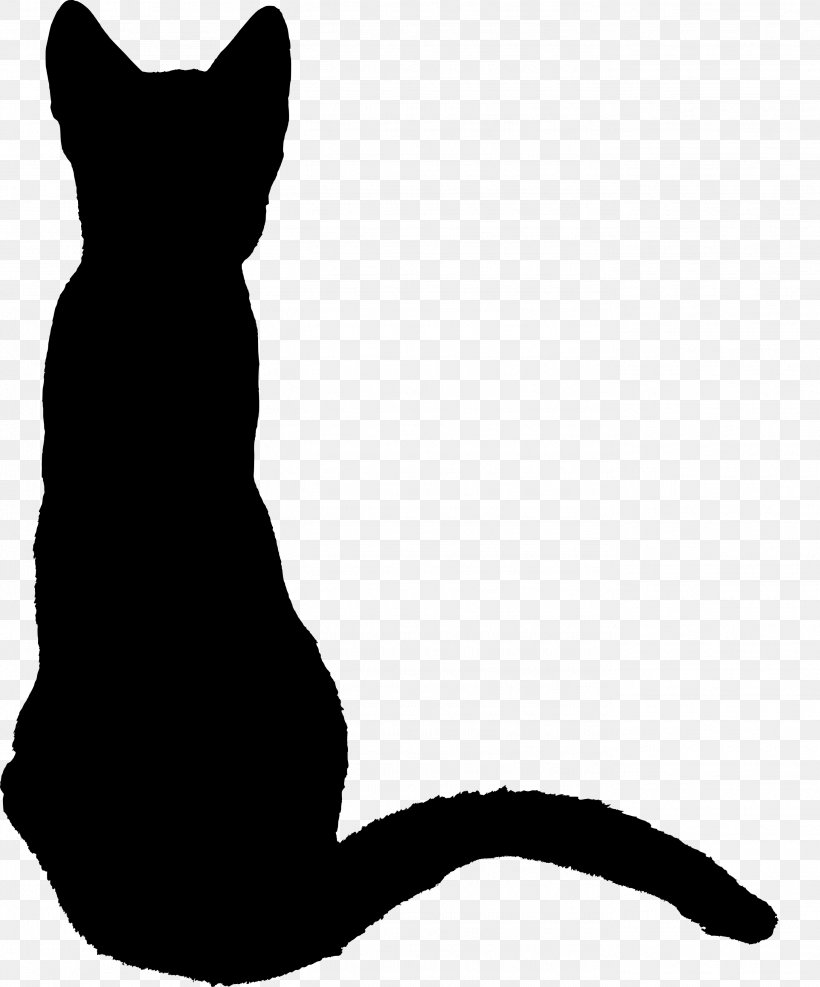 Cat Kitten Silhouette Drawing, PNG, 2743x3303px, Cat, Black, Black And White, Black Cat, Carnivoran Download Free