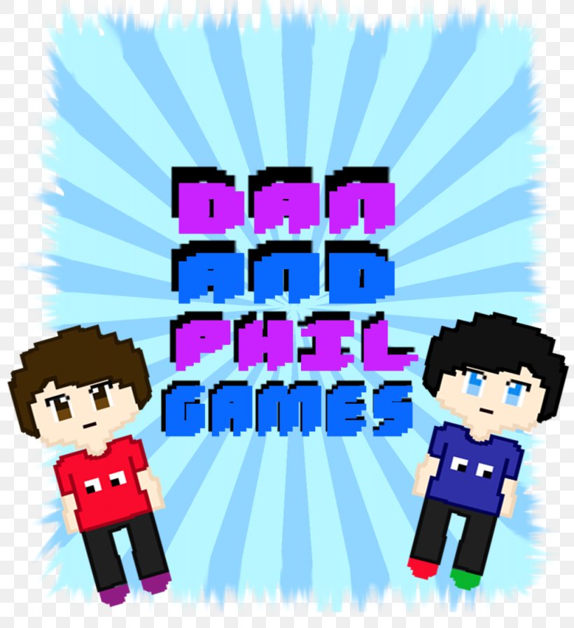 Drawing Dan And Phil Fan Art DanAndPhilGAMES, PNG, 1024x1120px, Drawing, Area, Art, Blue, Cartoon Download Free