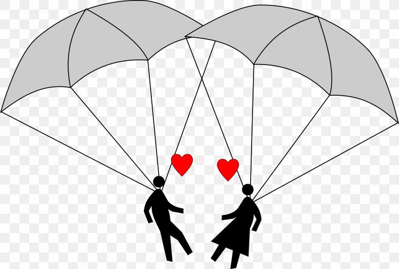 Parachute Royalty-free Clip Art, PNG, 2400x1622px, Watercolor, Cartoon, Flower, Frame, Heart Download Free