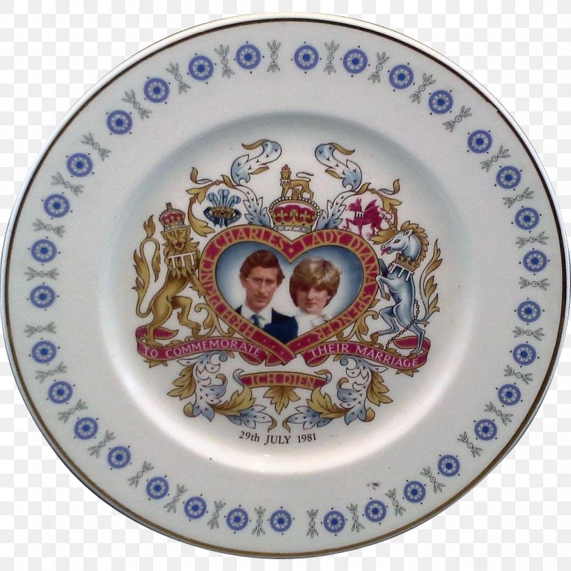 Plate Wedding Of Charles, Prince Of Wales, And Lady Diana Spencer Wedding Of Charles, Prince Of Wales, And Camilla Parker Bowles Diana, Princess Of Wales Memorial Fountain Wedding Of Prince Harry And Meghan Markle, PNG, 1193x1193px, Plate, Bone China, Ceramic, Charles Prince Of Wales, Collectable Download Free