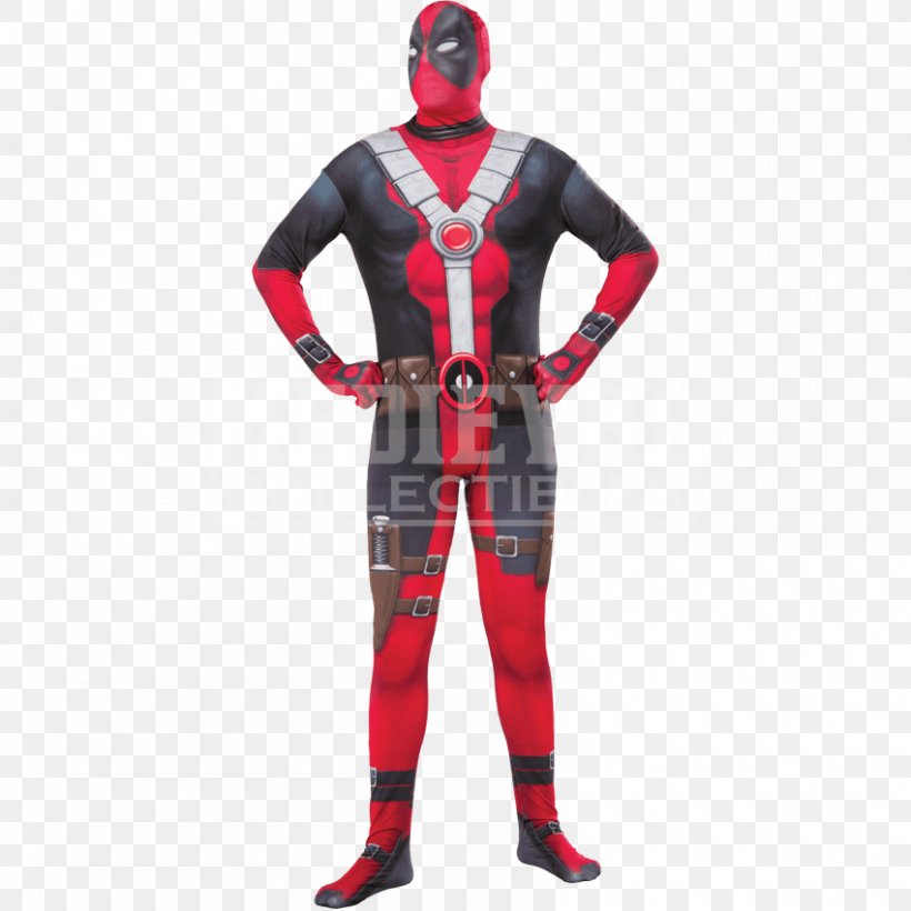 Deadpool Halloween Costume Suit BuyCostumes.com, PNG, 850x850px, Watercolor, Cartoon, Flower, Frame, Heart Download Free