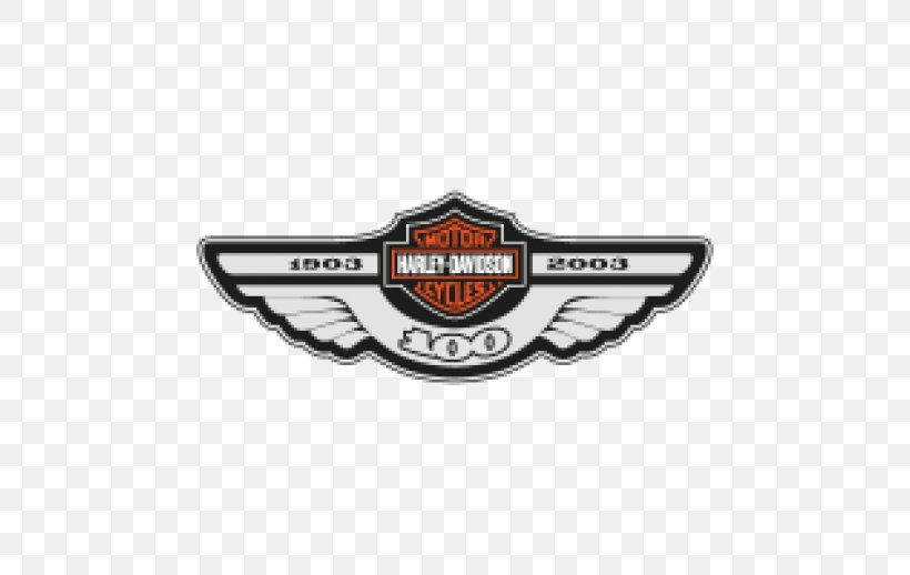 Harley-Davidson Logo Motorcycle Softail, PNG, 518x518px, Harleydavidson, Automotive Exterior, Brand, Cdr, Emblem Download Free