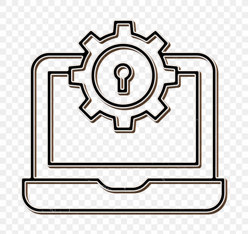 Laptop Icon System Icon Cyber Icon, PNG, 1172x1104px, Laptop Icon, Cyber Icon, Line, Line Art, Symbol Download Free