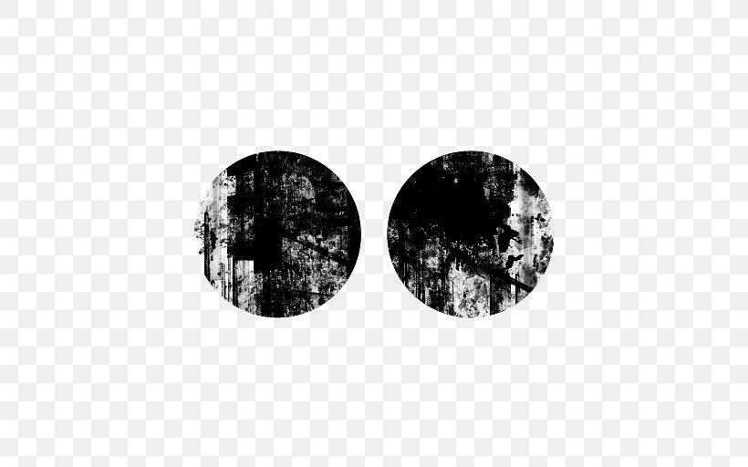 Social Media Grunge Logo Clip Art, PNG, 512x512px, Social Media, Black And White, Earrings, Grunge, Logo Download Free
