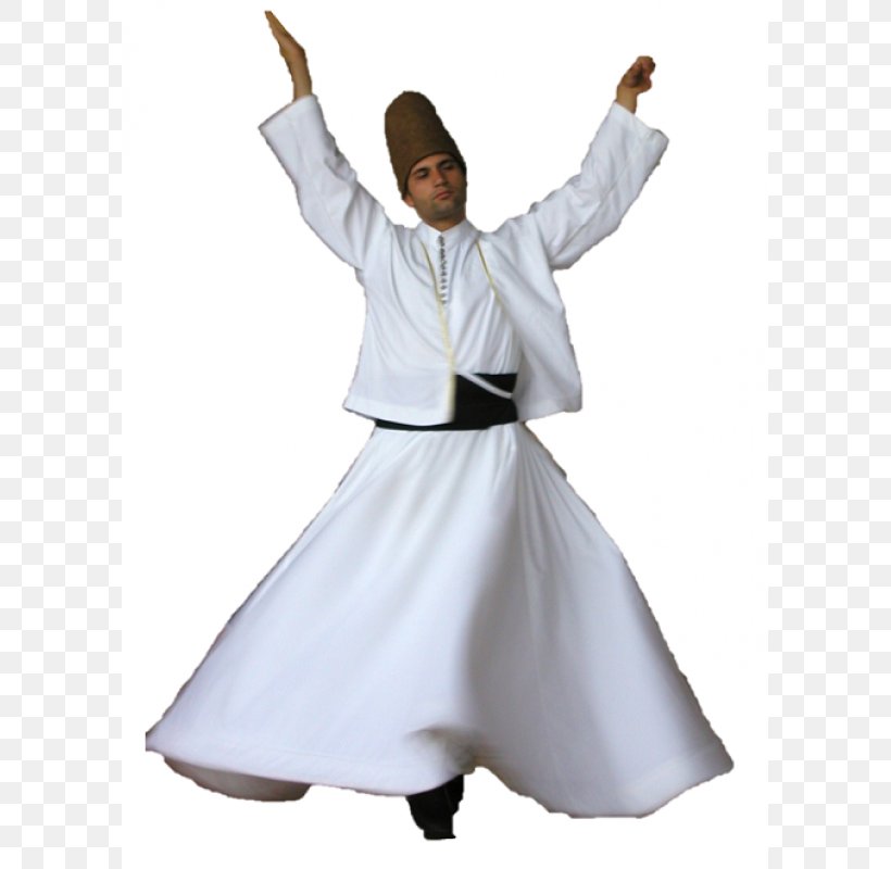 Konya Clothing Dervish Mevlevi Order Sufi Whirling, PNG, 800x800px, Konya, Clothing, Costume, Dervish, Dress Download Free