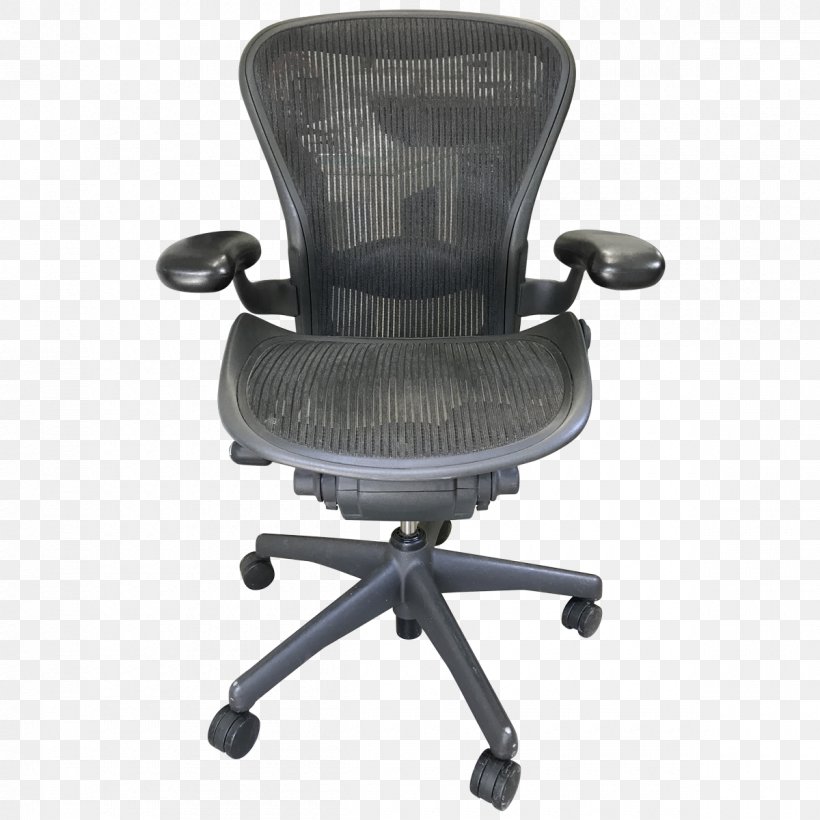 Office Desk Chairs Aeron Chair Swivel Chair Herman Miller Png
