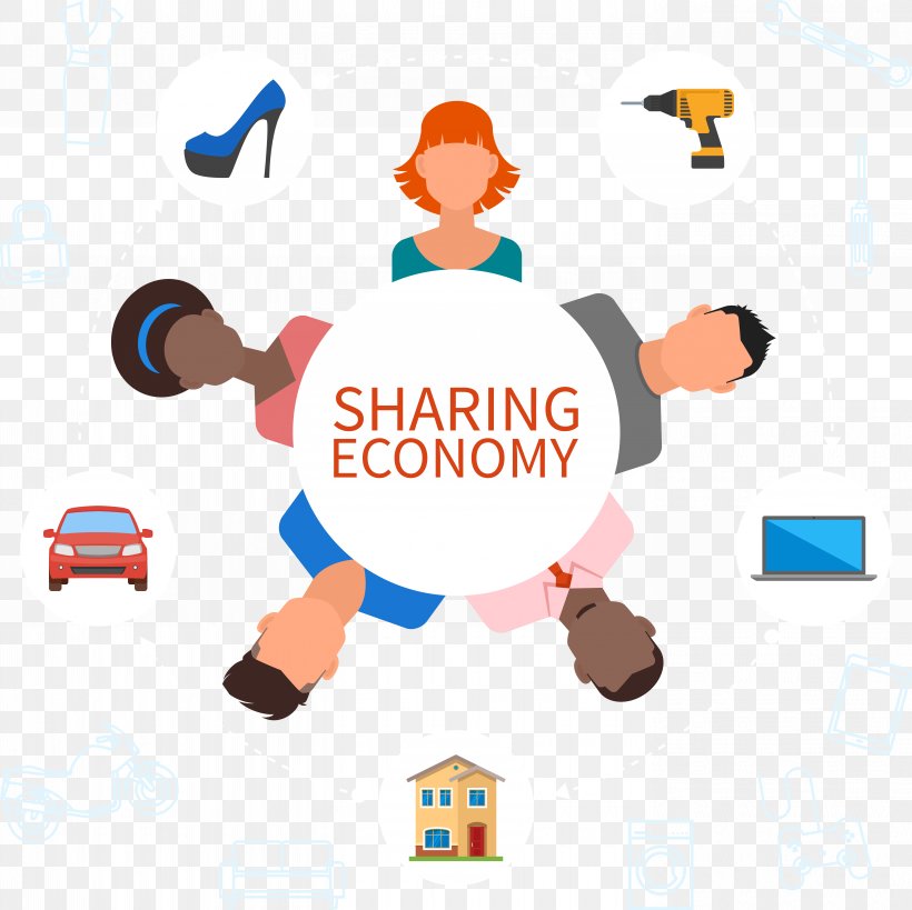 Sharing Economy Economics Capitalism Business, PNG, 5725x5725px, Sharing Economy, Area, Artwork, Business, Business Model Download Free