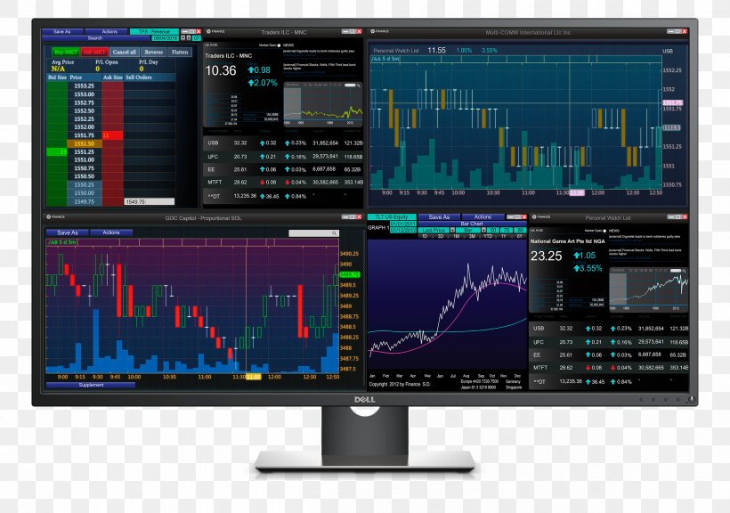 Dell P4317Q Computer Monitors 4K Resolution Multi-monitor, PNG, 2400x1686px, 4k Resolution, 219 Aspect Ratio, Dell, Client, Computer Download Free