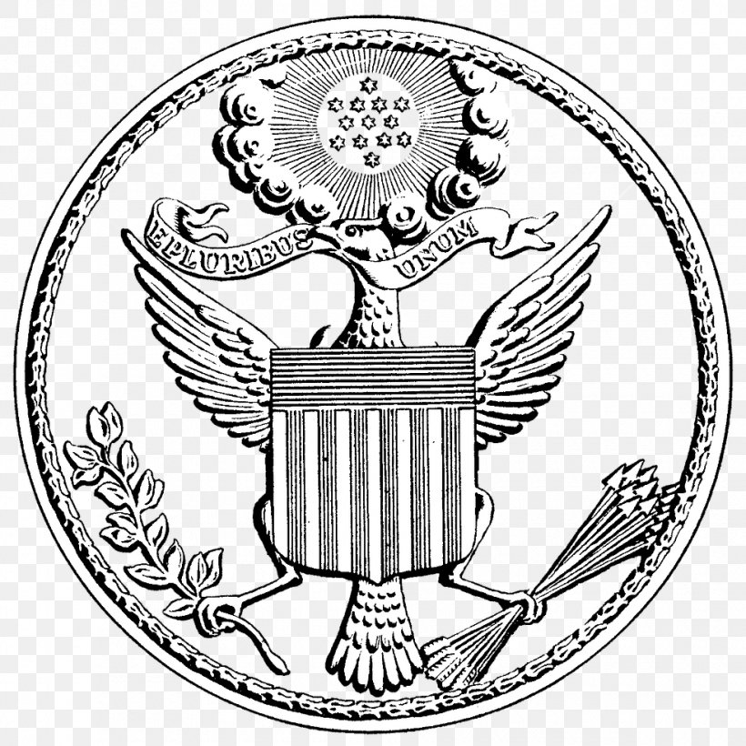 Great Seal Of The United States American Civil War Union The Formation Of The American Republic, 1776-1790, PNG, 980x980px, United States, American Civil War, Black And White, Constitution, Crest Download Free