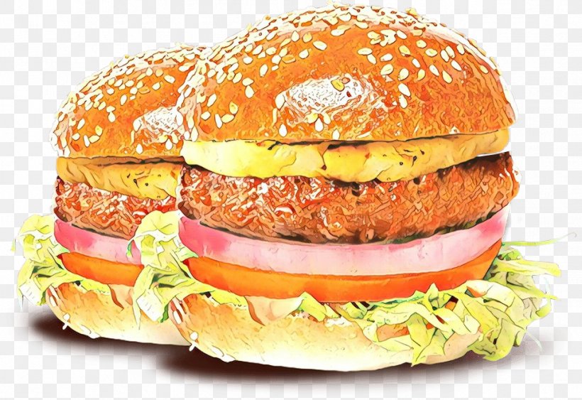 Hamburger, PNG, 969x666px, Cartoon, Breakfast Sandwich, Cuisine, Dish, Fast Food Download Free