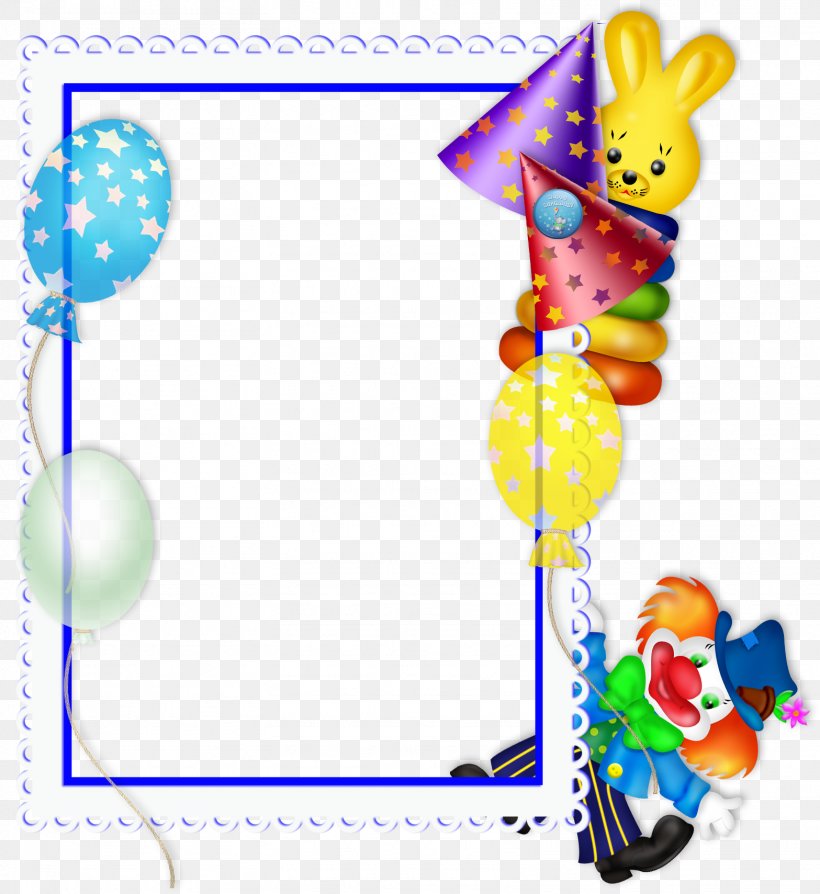 Picture Frame Birthday Party Clip Art, PNG, 1567x1709px, Picture Frame, Area, Art, Baby Toys, Balloon Download Free