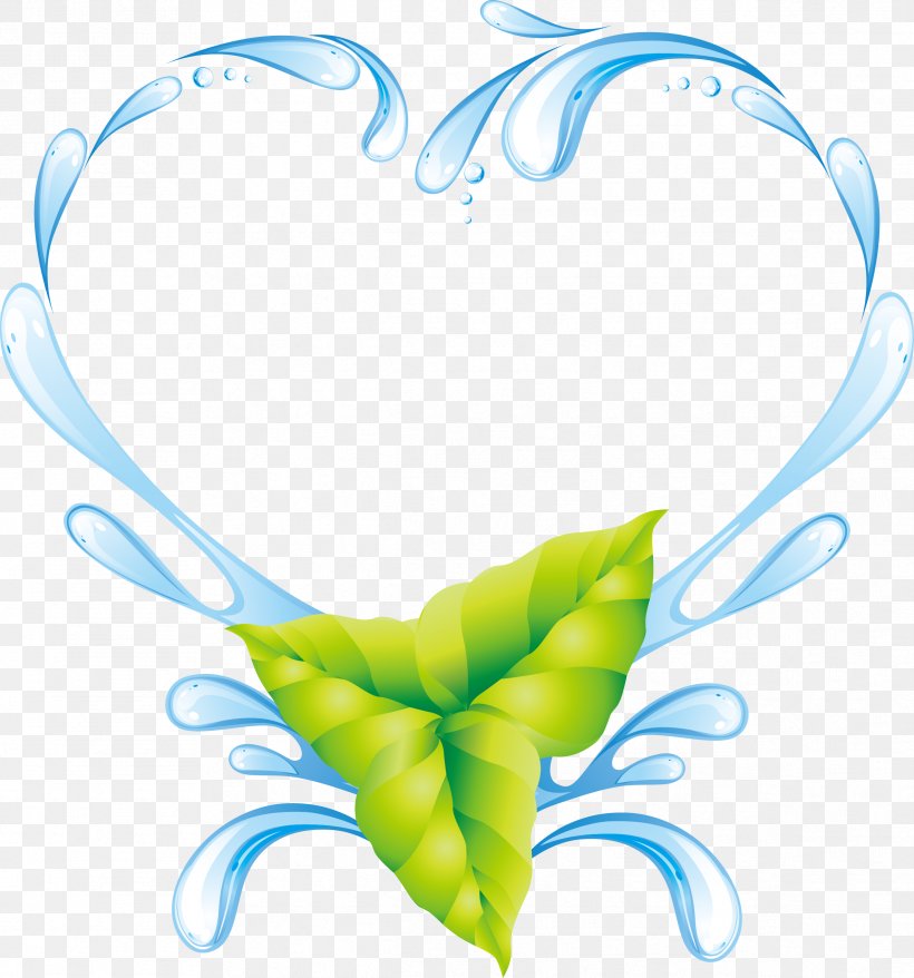 Shape Of Water Droplets, PNG, 2381x2550px, Watercolor, Cartoon, Flower, Frame, Heart Download Free