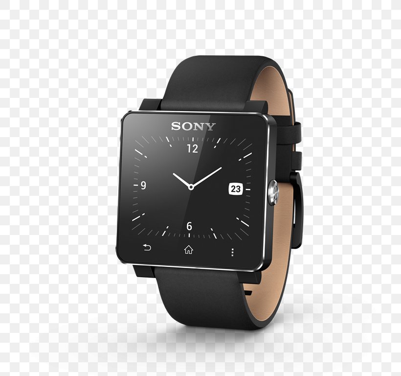 Sony SmartWatch 2 Samsung Galaxy Gear, PNG, 768x768px, Sony Smartwatch 2, Android, Black, Brand, Clock Download Free