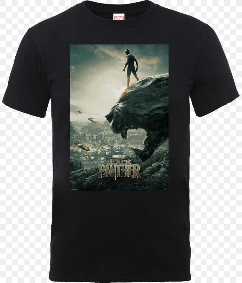 T-shirt Black Panther Marvel Cinematic Universe Clothing, PNG, 807x960px, Tshirt, Black, Black Panther, Brand, Clothing Download Free