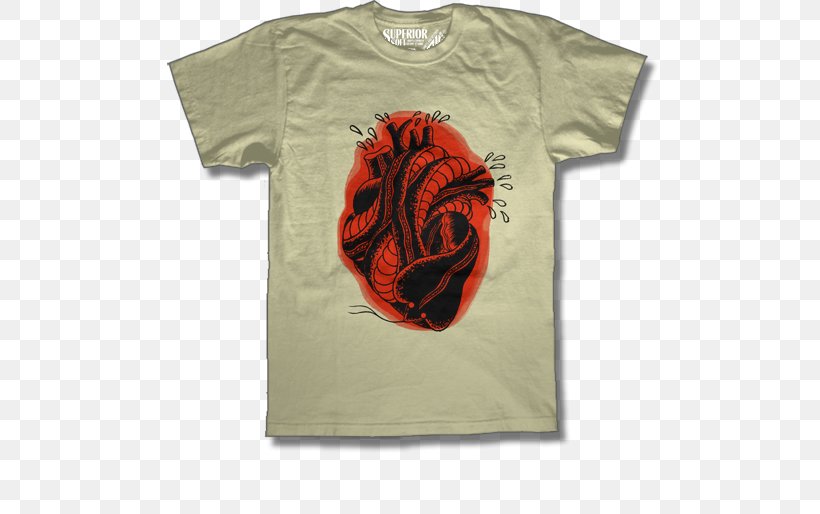 T-shirt Kvelertak Musical Ensemble Skinfeast, PNG, 501x514px, Watercolor, Cartoon, Flower, Frame, Heart Download Free