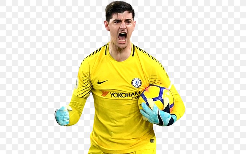 Thibaut Courtois FIFA 18 Belgium National Football Team Chelsea F.C. Goalkeeper, PNG, 512x512px, Thibaut Courtois, Belgium National Football Team, Chelsea Fc, Clothing, Dries Mertens Download Free