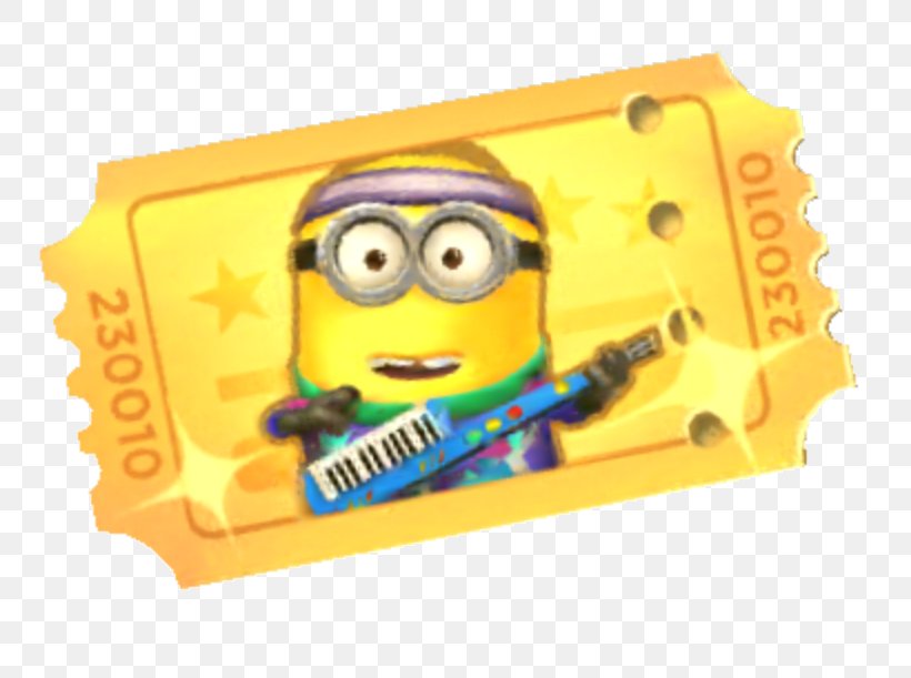 Despicable Me: Minion Rush YouTube Ticket Wikia, PNG, 817x611px, Despicable Me Minion Rush, Animation, Concert, Despicable Me, Discounts And Allowances Download Free