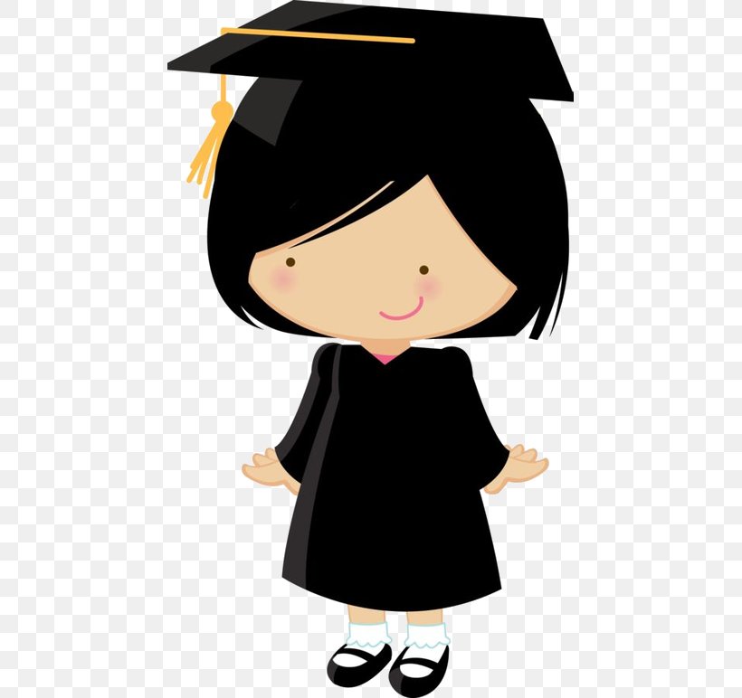 Graduation Ceremony Early Childhood Education Clip Art Party, PNG, 449x772px, Graduation Ceremony, Academic Dress, Black Hair, Cartoon, Child Download Free