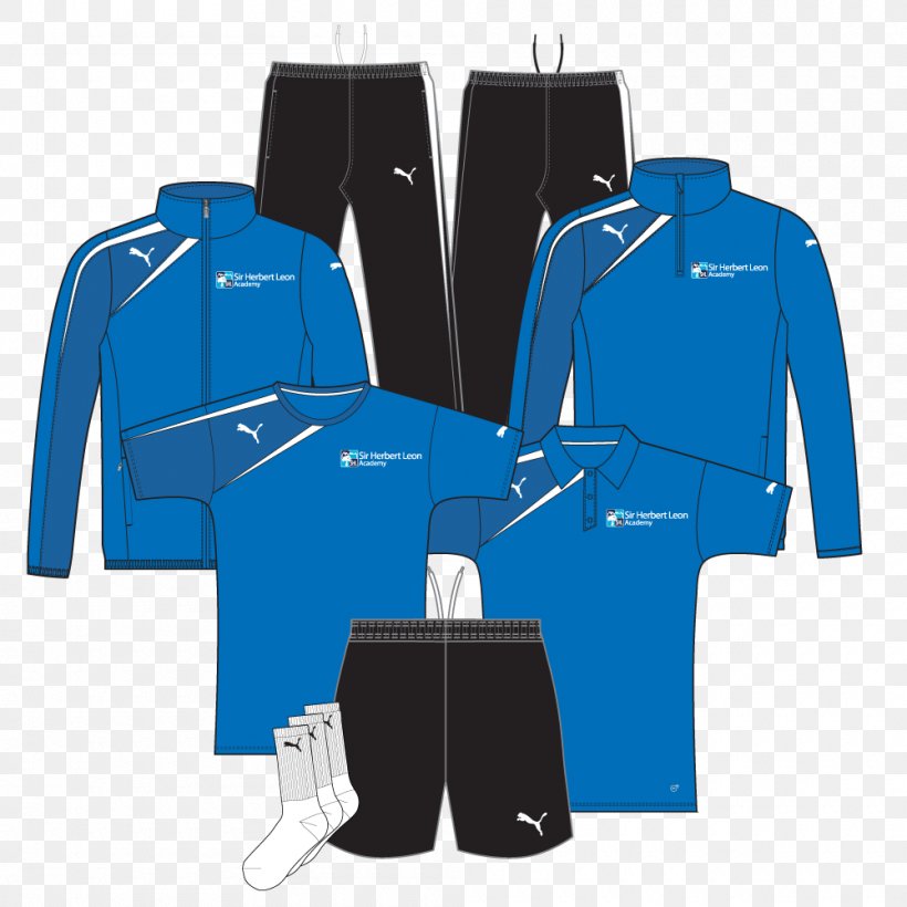 T-shirt Sleeve Jacket Puma Sock, PNG, 1000x1000px, Tshirt, Blue, Brand, Clothing, Cobalt Blue Download Free