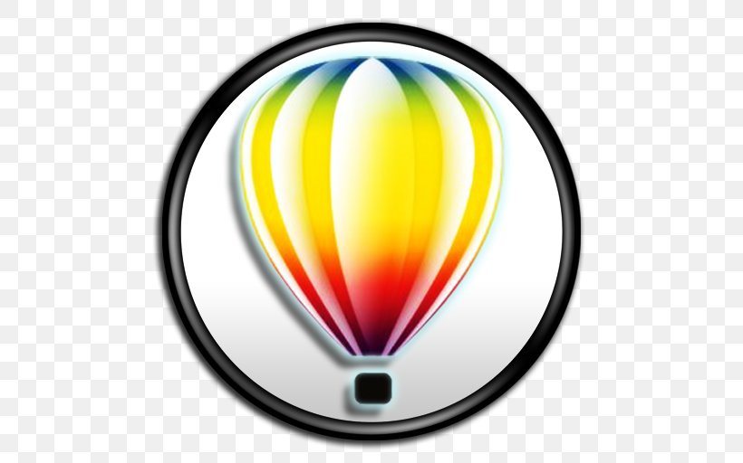 CorelDRAW, PNG, 512x512px, Coreldraw, Computer Software, Corel, Graphics Suite, Hot Air Balloon Download Free