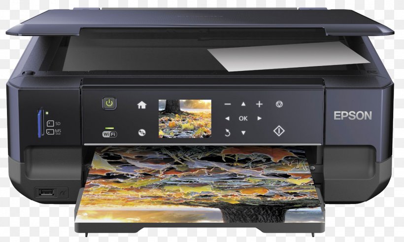 Multi-function Printer Inkjet Printing Epson Image Scanner, PNG, 1571x942px, Multifunction Printer, Electronic Device, Epson, Epson Expression Home Xp442, Image Scanner Download Free