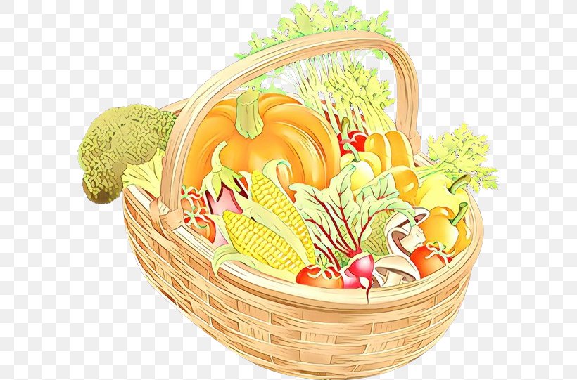 Natural Foods Vegetable Food Vegan Nutrition Basket, PNG, 600x541px, Cartoon, Basket, Food, Gift Basket, Home Accessories Download Free