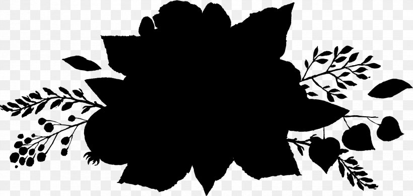 Tree Pattern Desktop Wallpaper Clip Art Flower, PNG, 3351x1601px, Tree, Black, Black M, Blackandwhite, Computer Download Free