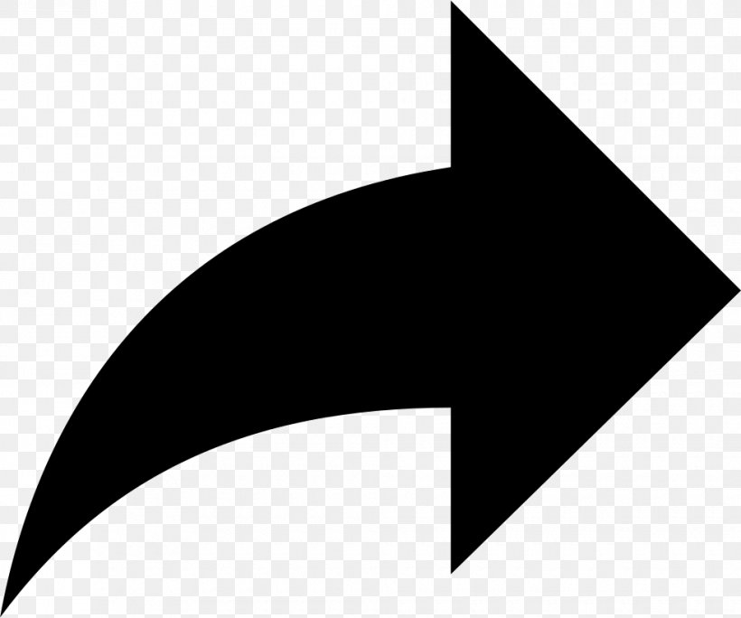 Arrow Redirection, PNG, 980x818px, Redirection, Black, Black And White, Button, Crescent Download Free