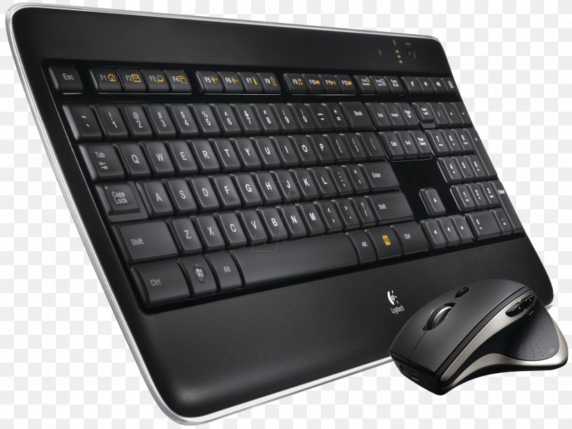 Computer Keyboard Computer Mouse Wireless Keyboard Logitech Illuminated Keyboard K800, PNG, 1824x1369px, Computer Keyboard, Computer, Computer Component, Computer Hardware, Computer Mouse Download Free