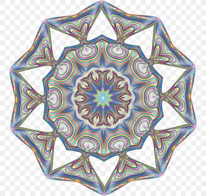 Kaleidoscope Symmetry Visual Arts Circle Pattern, PNG, 746x780px, Kaleidoscope, Area, Art, Point, Purple Download Free