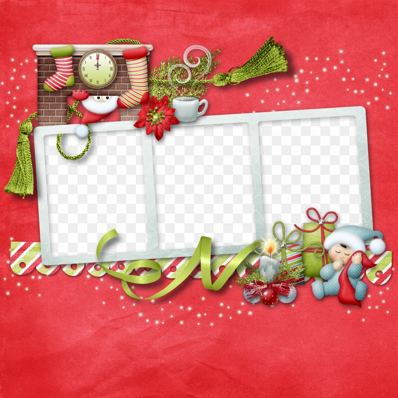 Picture Frame Christmas Photography Clip Art, PNG, 3600x3600px, Picture Frame, Christmas, Christmas Decoration, Christmas Ornament, Gift Download Free