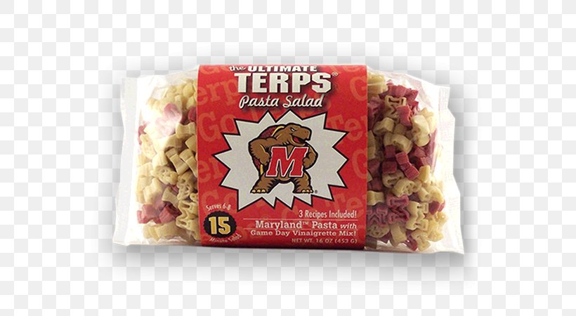 University Of Maryland, College Park Pasta Salad Breakfast Cereal Maryland Terrapins Football, PNG, 600x450px, University Of Maryland College Park, American Football, Breakfast Cereal, Convenience Food, Cuisine Download Free