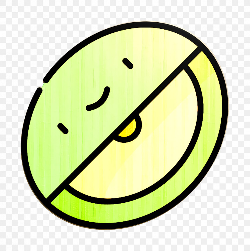 Cantaloupe Icon Melon Icon Summer Food Icon, PNG, 1236x1238px, Cantaloupe Icon, Circle, Emoticon, Facial Expression, Green Download Free